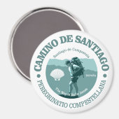 Aimant Camino de Santiago (Recto/Verso)