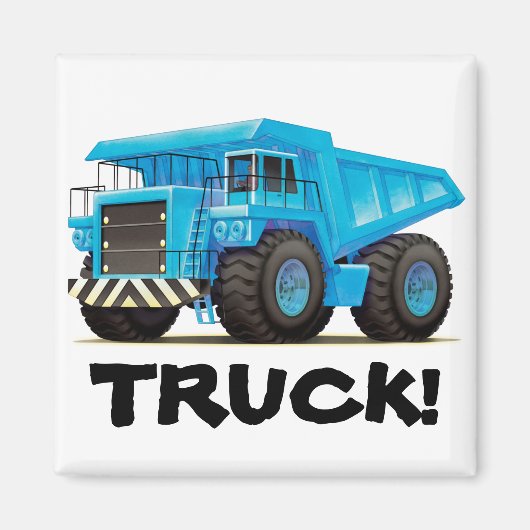 Aimant Camion Big Blue Dump (Devant)