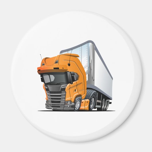 Aimant Camion de dessin (Devant)