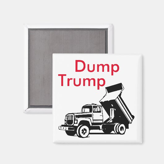 Aimant camion de vidange (Recto/Verso)