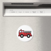 Aimant Camion d'urgence Camion d'art de la toile de dessi (In Situ (Lave-vaisselle))