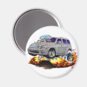 Aimant Camion en argent HHR Chevy (Recto/Verso)