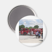 Aimant Camion feu rouge (Recto/Verso)