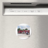 Aimant Camion feu rouge (In Situ (Lave-vaisselle))