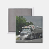 Aimant Camion gris de réservoir d'alimentation de bétail (Recto/Verso)