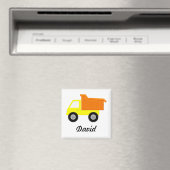Aimant Camion Jaune (In Situ (Lave-vaisselle))
