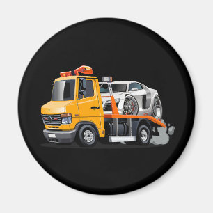 Aimant Camion remorque de dessin