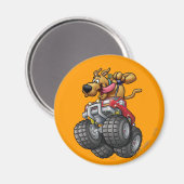 Aimant Camion Scooby Doo-Monster (Recto/Verso)