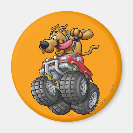 Aimant Camion Scooby Doo-Monster (Devant)