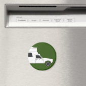 Aimant camionneur chinois pop up (In Situ (Lave-vaisselle))