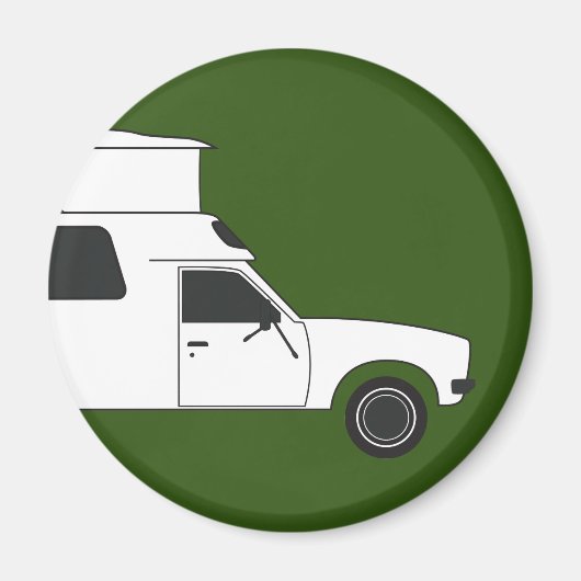 Aimant camionneur chinois pop up (Devant)