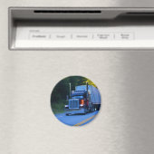 Aimant Camionneurs, grand art de camion de cargaison (In Situ (Lave-vaisselle))