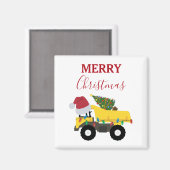 Aimant Camions de construction de camions de canot de Noë (Recto/Verso)