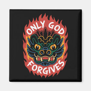 Aimant Camiseta Sólo Dios Perdona1