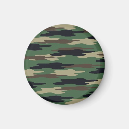 Aimant Camo Abstrait (Devant)