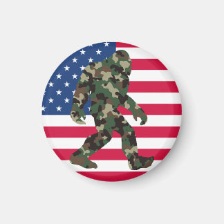 Aimant Camo Bigfoot Sasquatch