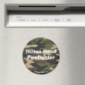 Aimant camo de pompier Hilton Head (In Situ (Lave-vaisselle))