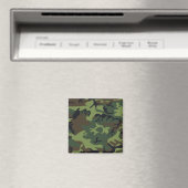 Aimant Camo Militaire Forêt Verte (In Situ (Lave-vaisselle))