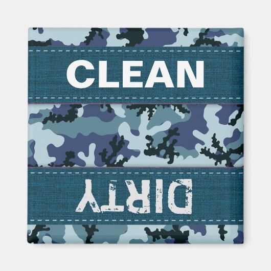 Aimant Camouflage de la marine (Devant)