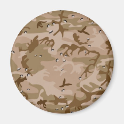 Aimant Camouflage du désert (Devant)