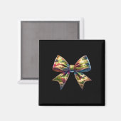 Aimant Camouflage Femmes Coquette Bow Camo Bow Chasse (Recto/Verso)