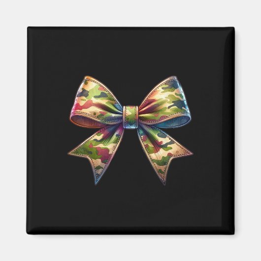 Aimant Camouflage Femmes Coquette Bow Camo Bow Chasse (Devant)