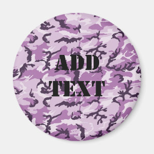 Aimant Camouflage rose Motif militaire