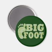 Aimant Camouflage vert Texte Bigfoot (Recto/Verso)