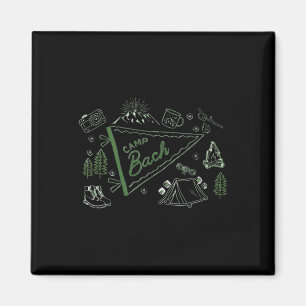 Aimant Camp Bach Aventure Camping Enterrement de Jeune Fi