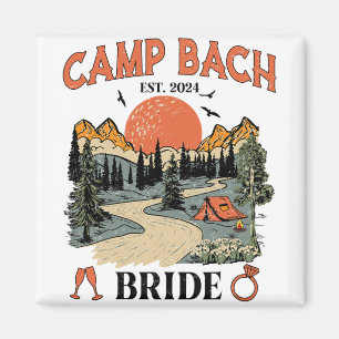 Aimant Camp Bach Bride Randonnée Camping Enterrement de V