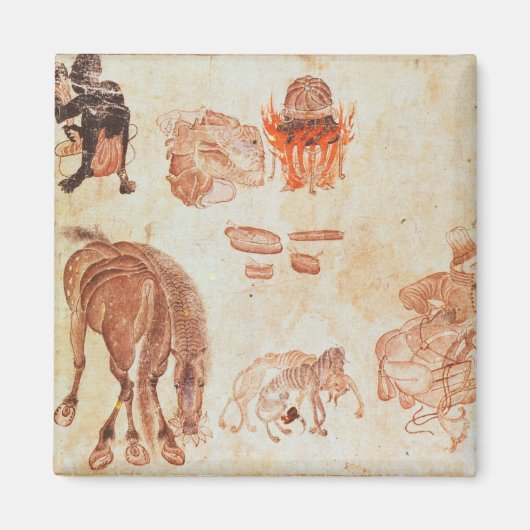 Aimant Camp nomade mongol, XVe siècle (Devant)