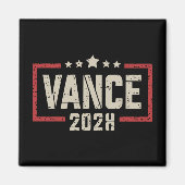 Aimant Campagne d'élection présidentielle de Vance 2028 D (Devant)