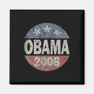 Aimant Campagne du président vintage Barack Obama 2008