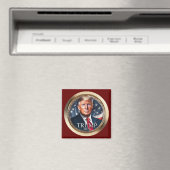 Aimant Campagne électorale collective Donald Trump 2024 (In Situ (Lave-vaisselle))