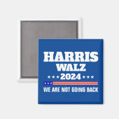 Aimant Campagne Harris Walz 2024 (Recto/Verso)