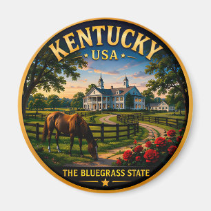 Aimant Campagne méridionale du Kentucky Voyage 🌿