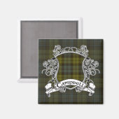 Aimant Campbell Tartan Shield (Recto/Verso)