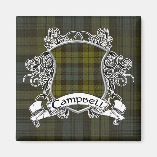 Aimant Campbell Tartan Shield (Devant)