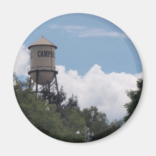 Aimant Campbell Water Tower, Californie (Devant)