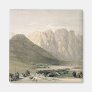 Aimant Campement du l'Aulad-Dit, mont Sinaï, Februar