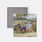 Aimant Campement Tsigane, Appleby, 1919 (Recto/Verso)