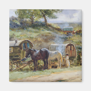 Aimant Campement Tsigane, Appleby, 1919