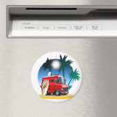 Aimant Camper de dessin (In Situ (Lave-vaisselle))