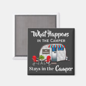 Aimant Camper personnalisé (Recto/Verso)