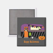 Aimant Camper RV Halloween (Recto/Verso)