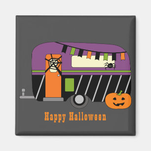 Aimant Camper RV Halloween