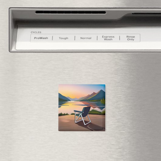 Aimant Camping chair (In Situ (Lave-vaisselle))