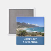 Aimant Camps Bay Beach, Afrique du Sud (Recto/Verso)