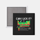 Aimant Can I Lick It Periodic Table Chart Science Teacher (Recto/Verso)