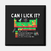 Aimant Can I Lick It Periodic Table Chart Science Teacher (Devant)